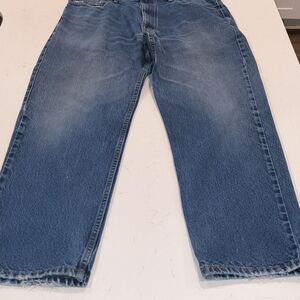 Levi's Men's Relaxed Straight Jeans in Faded Blue